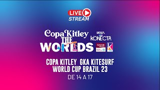 Copa Kitley GKA Kitesurf World Cup Brazil 23  Kitesurf Wave amp Strapless [upl. by Otir]