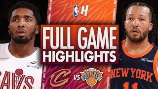 Cleveland Cavaliers vs New York Knicks  Full Game Highlights  October 28 2024 NBA Season [upl. by Malti904]