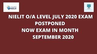 NIELIT O LEVEL A LEVEL EXAM DATE EXTEND GIITM [upl. by Stonwin]