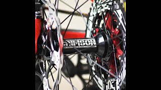 6 Pawls 3 Teeth Crimson Claw3s Fatbike Hub 32h [upl. by Rusell]