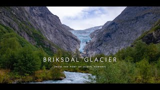 Briksdal Glacier Excursion from Olden Norwegian Fjords Cruise [upl. by Noned]