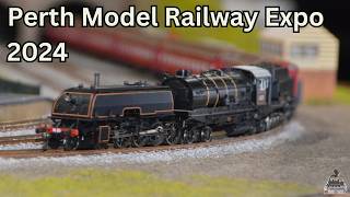 Perth Model Railway Exhibition  2024 [upl. by Eiddam]