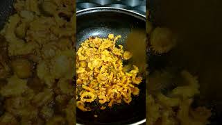 Kakarakaya fry in easy process mouni cooking channel pls subscribe 👌👌👌 [upl. by Ennayt]