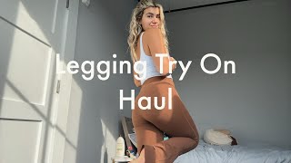 Flare Leggings Try On Haul💖 [upl. by Asyram808]