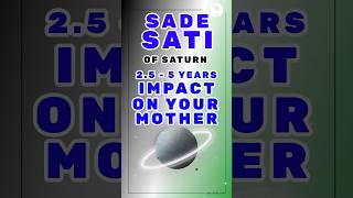 Sade Sati of Saturn Impact on Mother and Father [upl. by Japha]