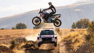 BMW F900 GS vs Rally Car Extreme Canyon Road in 🇹🇷 [upl. by Kliment]