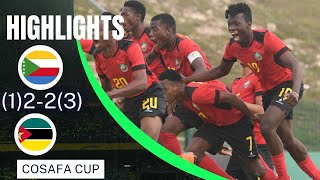 MOZAMBIQUE WON THE 3RD PLACE COSAFA CUP ON THE PENALTY SHOOTOUT [upl. by Leibarg795]