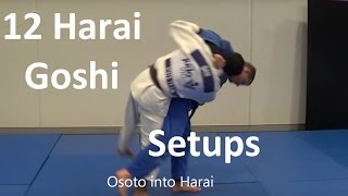 12 must know Harai goshi setups by Matt DAquino [upl. by Nolana]