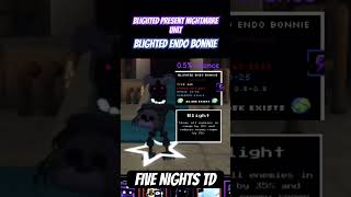 Blighted Bonnie busts his way 🐰🤖 into FIVE NIGHTS TD Roblox roblox fntd fivenightstd [upl. by Ellessig3]