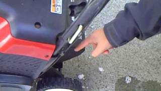 Toro CCR 3650 Snowblower Cold Start [upl. by Avivah]