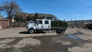 2012 INTERNATIONAL TERRASTAR SINGLE AXLE CREW CAB amp CHASSIS 528 [upl. by Notniv470]