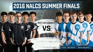 TSM vs C9 Game 1 Highlights  TEAM SOLOMID vs CLOUD9 NA LCS PLAYOFF FINAL Summer 2016 [upl. by Assilla81]