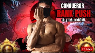 BGMI CONQUEROR RANK PUSH  BGMI LIVE [upl. by Ellehsar]