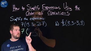 How to Simplify Expressions with Decimals Using the Order of Operations  Part 1 of 2  Minute Math [upl. by Vigen]