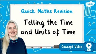 How Do You Tell the Time and Understand Units of Time  KS2 Maths Concept for Kids [upl. by Neala]