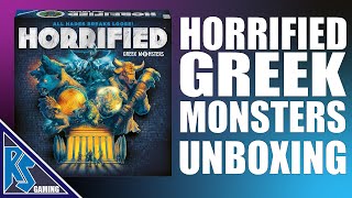 Unboxing  Horrified Greek Monsters  Ravensburger [upl. by Naired604]