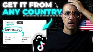 How To Get The Tiktok Shop Affiliate from any country [upl. by Alletsyrc]