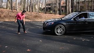 Mercedes Autonomous Braking Demonstration [upl. by Laird]