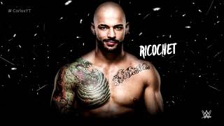 Ricochet 1st and NEW WWE Theme Song  quotOne and Onlyquot with Arena Effects [upl. by Trebled]