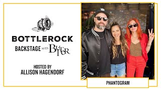 BottleRock Backstage with Phantogram [upl. by Isolt]