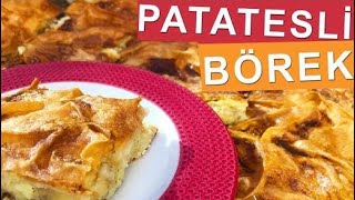 Patatesli Börek Tarifi  Hazır Yufkadan Patatesli Tepsi Böreği Nasıl Yapılır Hamurişi Tarifleri [upl. by Syst]