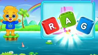 three letter words in english  three letter word for kids  phonic  kids education [upl. by Salome]