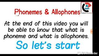 Phonemes and allophones explained simply [upl. by Sesmar]