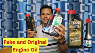 Original Castrol Engine Oil  Castrol power 1 ultimate 10w 40 engine oil combo with engine shampoo [upl. by Lower]