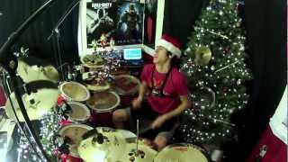 God Rest Ye Merry Gentleman  Drum Cover  Pillar  ARCC Day 5 [upl. by Georgeta75]