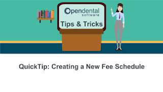 QuickTip Creating a New Fee Schedule [upl. by Nomae]