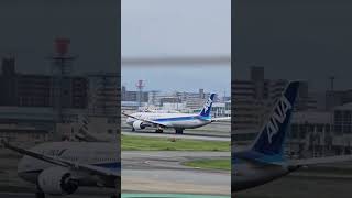 福岡空港国内線展望デッキから見る飛行機離発着✈️ 福岡空港 [upl. by Stefan482]