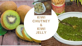 kiwi chutney and kiwi jelly recipekiwirecipes kiwi [upl. by Pedro]