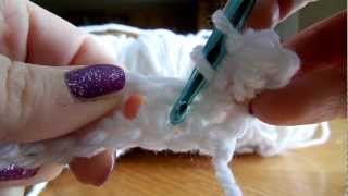 Front Post Double Crochet [upl. by Euqinna]