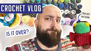 IS THIS THE END OF MY YOUTUBE CHANNEL Designing Cute crochet amigurumi  Crochet vlog 16 [upl. by Lebasy]