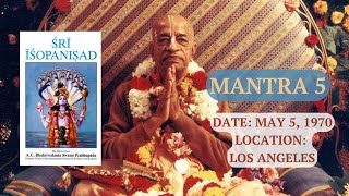 Sri Isopanisad Mantra 5 ShrilaPrabhupadaShortLectures prabhupada lecture isopanishad [upl. by Armmat]