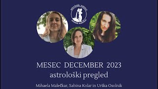 astrološki pregled za december 2023 [upl. by Ahtis648]