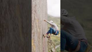 Practising falls for a trad first ascent – click here for film whipper tradclimbing rockclimbing [upl. by Hoes83]