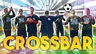 BOUNCE CROSSBAR CHALLENGE  MATES SUL CAMPO DA CALCIO CONTRO I FOOTWORK [upl. by Meneau]