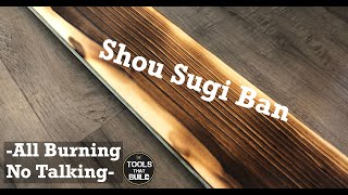 How To DIY Shou Sugi Ban Torch Wood Burning Step By Step [upl. by Eneirda]