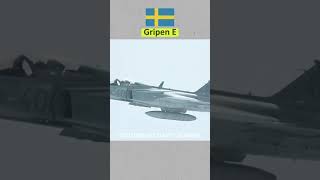 The Most Fearsome Jet Fighters  Gripen E vs Rafale shorts [upl. by Shimkus]