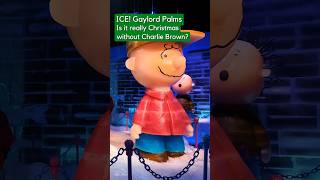 These Ice Sculptures are Amazing  A Charlie Brown Christmas  ICE at Gaylord Palms Resort [upl. by Onaivatco]