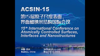 15th International Conference on Atomically Controlled Surfaces Interfaces and Nanostructures [upl. by Akenet112]