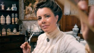 The Hair Parlour  ASMR Roleplay Edwardian Era haircut brushing shampoo scalp exam amp massage [upl. by Liryc]