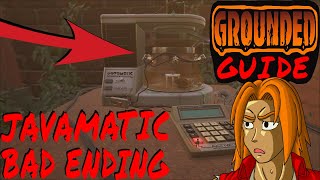 How to Unlock Score Card Javamatic Grounded Guide Bad Ending [upl. by Monahan18]