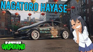 Need For Speed Unbound Nagatoro Hayase Itasha痛車 [upl. by Airamat]