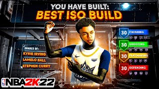 THIS ISO BUILD IS BREAKING NBA 2K22 NEW DEMIGOD PLAYMAKER BUILD IN NBA 2K22 BEST BUILD NBA 2K22 [upl. by Gnod]