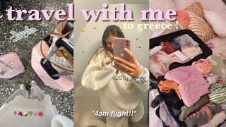 TRAVEL WITH ME TO GREECE at 4am [upl. by Kippie]