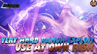 FF7 Ever Crisis  Ramuh Exploit Makes Very Hard Ramuh a MUCH EASIER Fight Showing bug as F2P [upl. by Ylrebme]