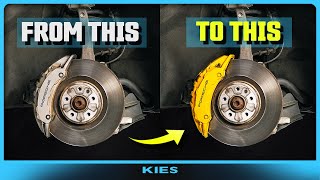 🎨 Painting your BRAKES the EASY and AFFORDABLE way [upl. by Ijies]