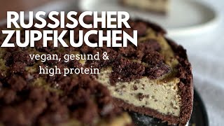 Russischer Zupfkuchen  Fitnessrezept  HIGH PROTEIN [upl. by Sybil]